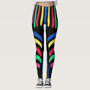 Leggings Una vibrante y colorida leyenda "Ratti_Creative_Ar