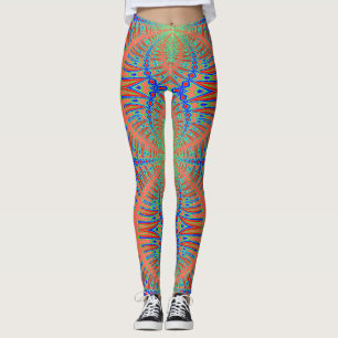 Leggings Una vibrante y colorida leyenda "Ratti_Creative_Ar