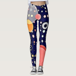 Leggings Una visión divertida del universo de la burbuja