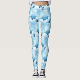 Leggings Unas nubes azules extraordinarias