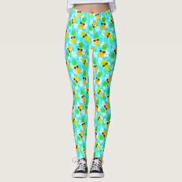 Leggings Unas piñas tropicales de verano divertidas