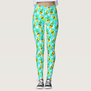 Leggings Unas piñas tropicales de verano divertidas