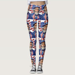 Leggings Uncle Sam USA