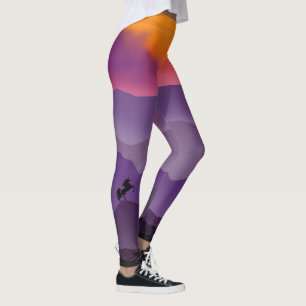 Leggings Unicornio en la cordillera