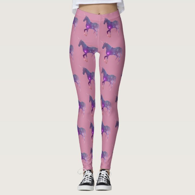 LEGGINGS UNICORNIO PÚRPURA (Anverso)