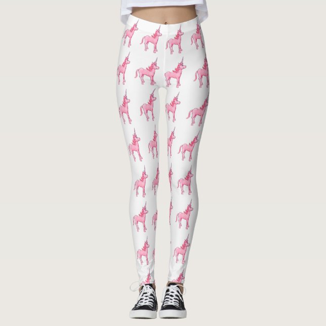 Leggings Unicornio rosado (Anverso)