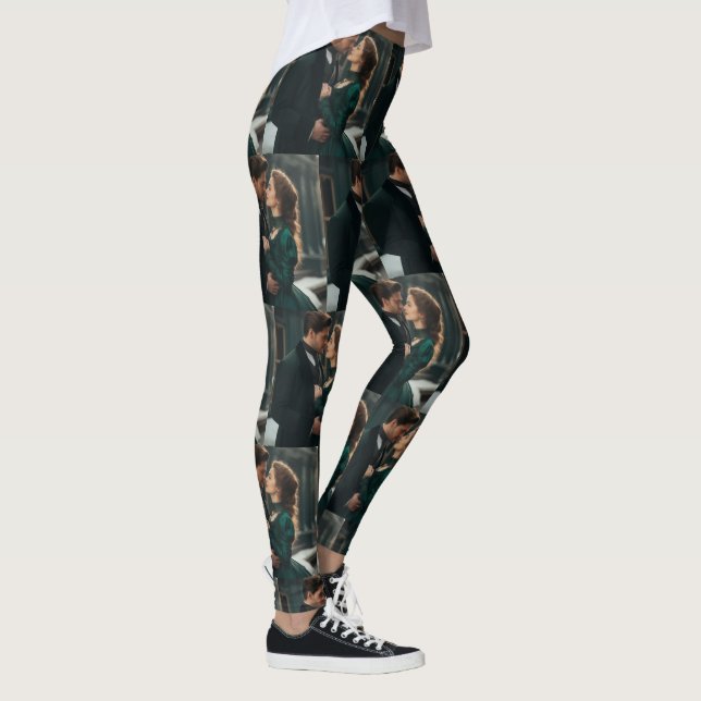 Leggings Únicos Con Su Propio Diseño Personalizado (Derecha)