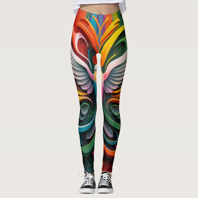 LEGGINGS UNIDAD EN VUELO: UNA VISIÓN DE PAZ (Anverso)