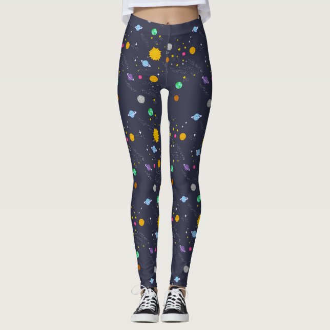 Leggings Universo, espacio, polainas de la fantasía para (Anverso)