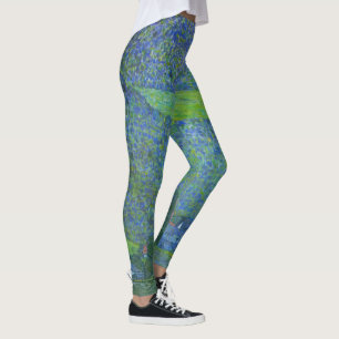 Leggings Unterach en el Attersee por Klimt, Arte Nouveau an