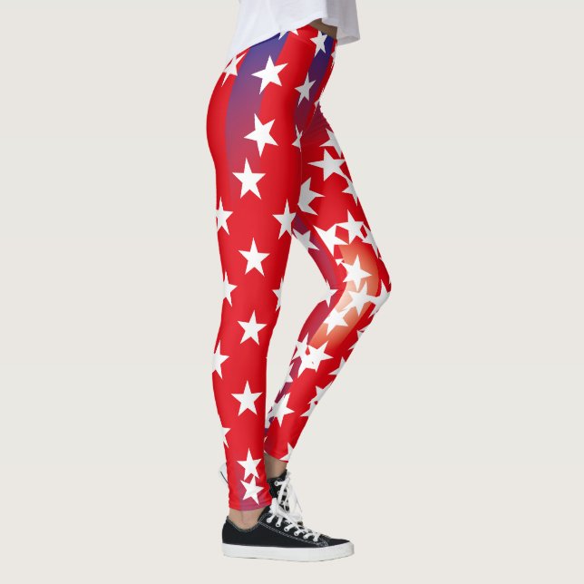 LEGGINGS USA EEUU FLAG SUN GRAPHIC BY MASANSER PIXELAT (Derecha)