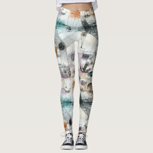 Leggings Usar el aire: El arte de Klee en movimiento