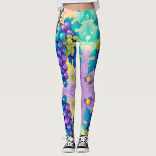 Leggings Uvas coloridas