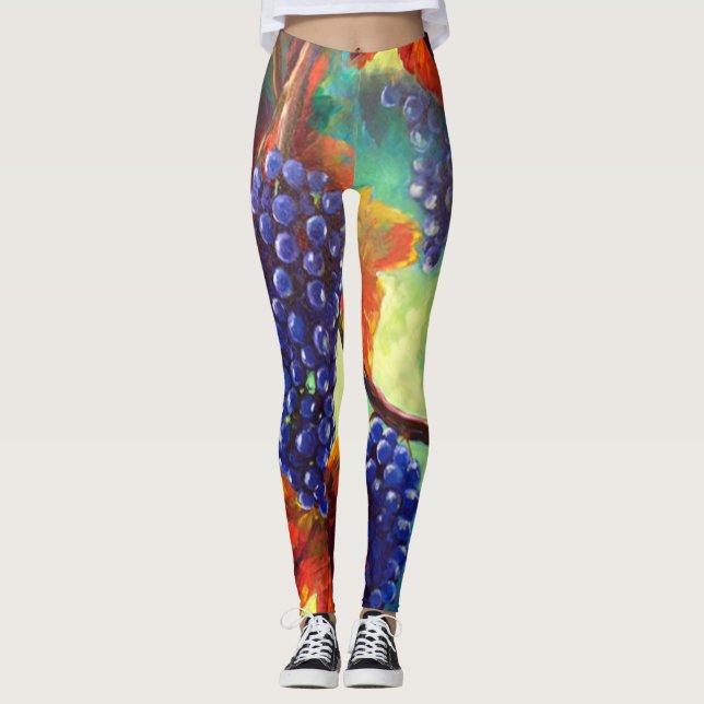 Leggings Uvas envueltas (Anverso)