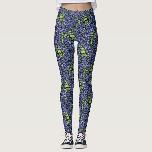 Leggings Uvas sobre las legiones de las vinas (Anverso)