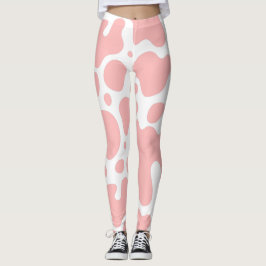 Leggings Vaca de fresa