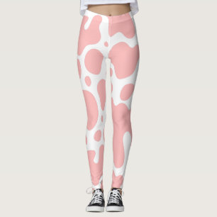 Leggings Vaca de fresa
