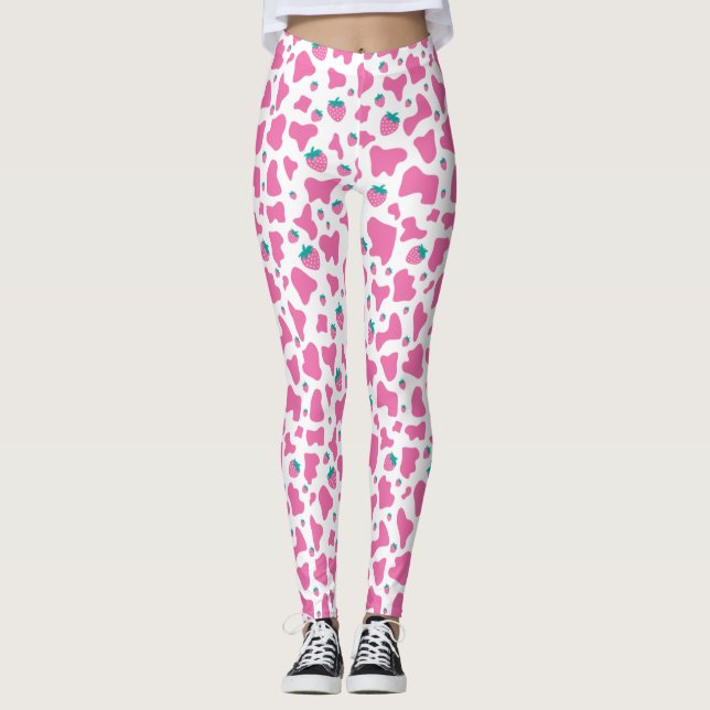 Leggings Vaca de fresa (Anverso)