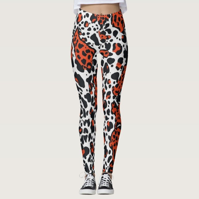 Leggings vaca divertida  (Anverso)