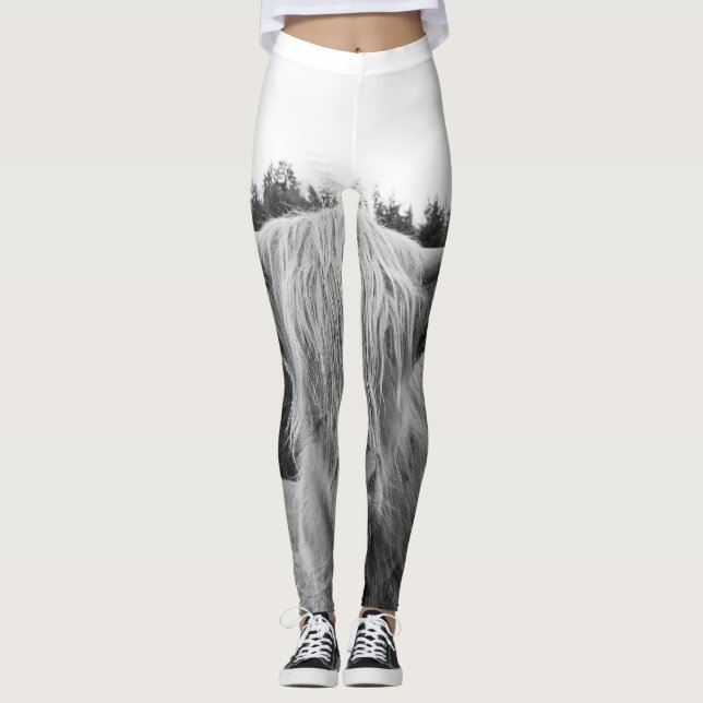 Leggings Vaca Highland #6 #wall #art (Anverso)