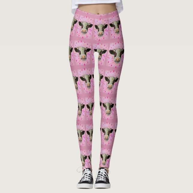 Leggings Vaca lechera salvaje (Anverso)