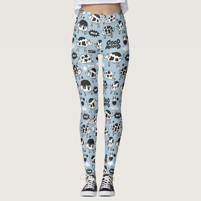 Leggings Vaca y leche (Anverso)