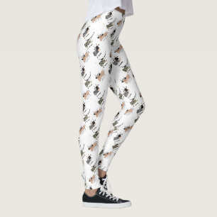 Leggings Vacas cortas