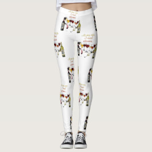 Leggings Vajilla para vino SlipperyJoe's juego de palabras
