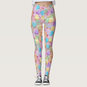Leggings valentines caramelos