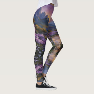 Leggings Valle de Lavender al amanecer