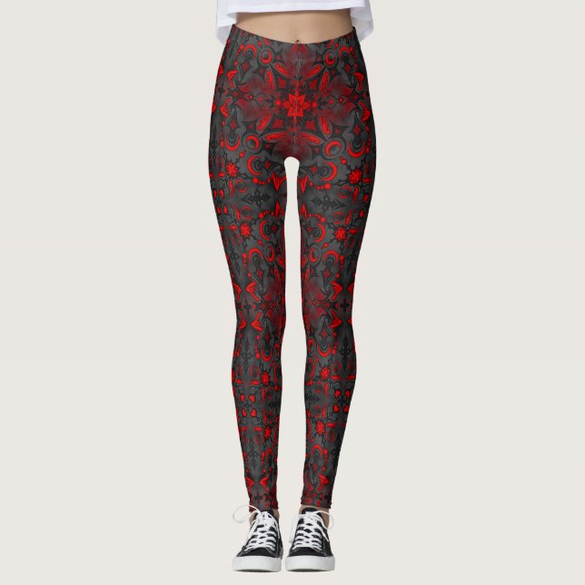 Leggings Vampire Rose (Anverso)
