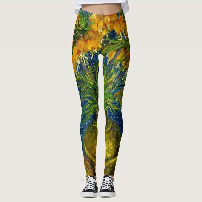 Leggings Van Gogh Imperial Fritillaries (Anverso)