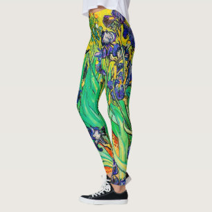 Leggings Van Gogh Irises/Purple/St. Remy