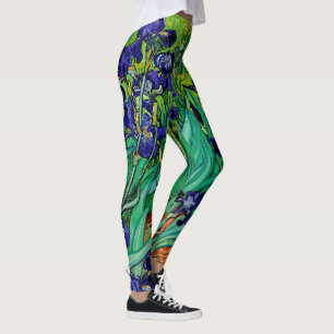 Leggings Van Gogh Irises/Púrpura/St. Remy