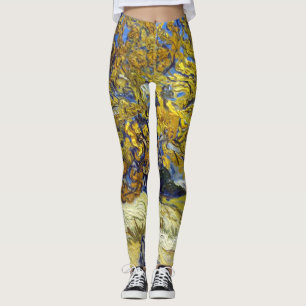 Leggings Van Gogh Mulberry Tree Masterpiece Art