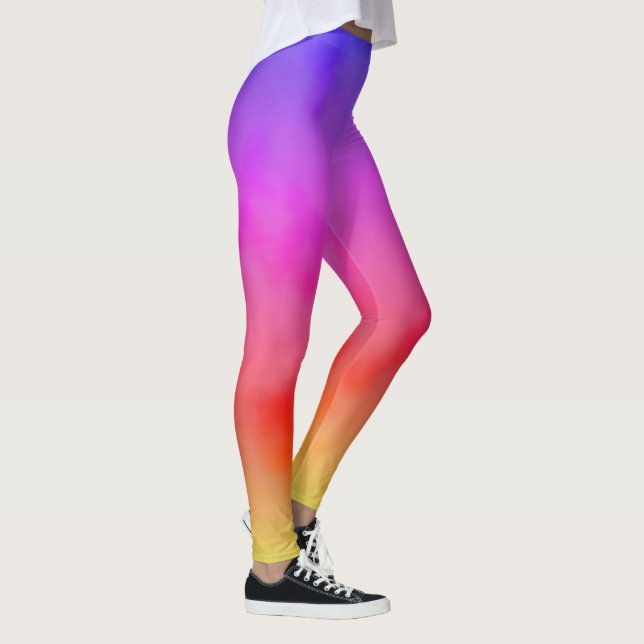 Leggings Vapor de Arcoíris (Derecha)