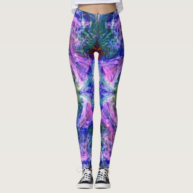 Leggings Vapores de colores 2 piernas (Anverso)