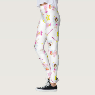 Leggings Varita mágica de hada de los dientes bonita Diente