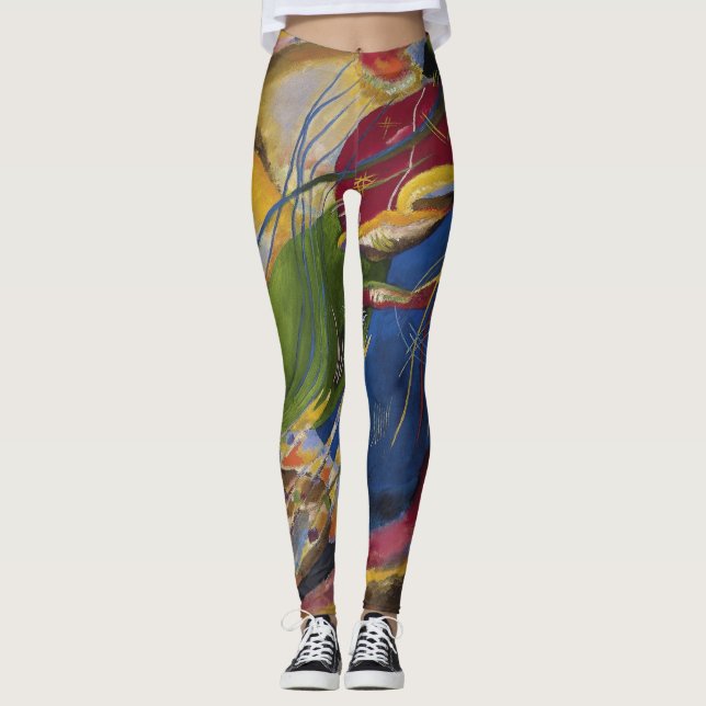 Leggings Vasily Kandinsky - Foto Con Tres Puntos (Anverso)