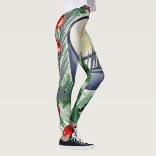 Leggings Vela navidad