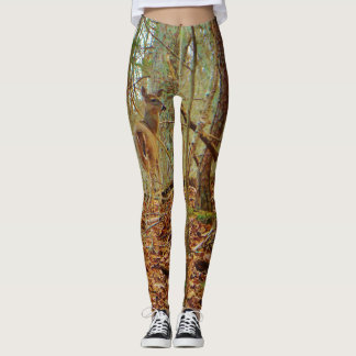 Leggings Venado en la madera. Camo Camouflage estira los pa