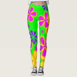 Leggings Verano de amor - Retro de energía de Petal