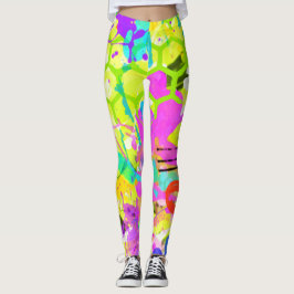 Leggings Verano del graffiti