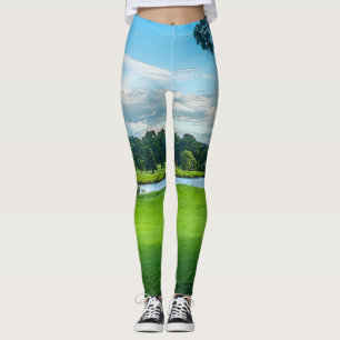Leggings Verano En El Campo De Golf