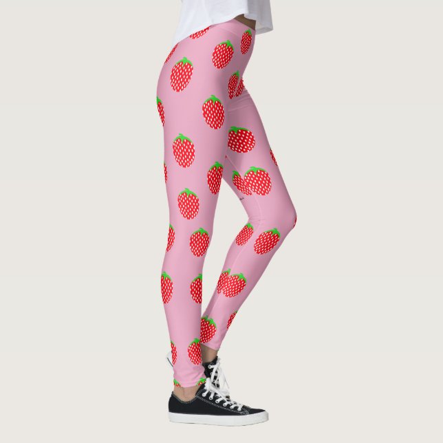 Leggings Verano Hermoso de Fresa (Derecha)