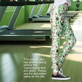 Leggings Verano - Mariquitas, Mariposas Hojas - Opción de t