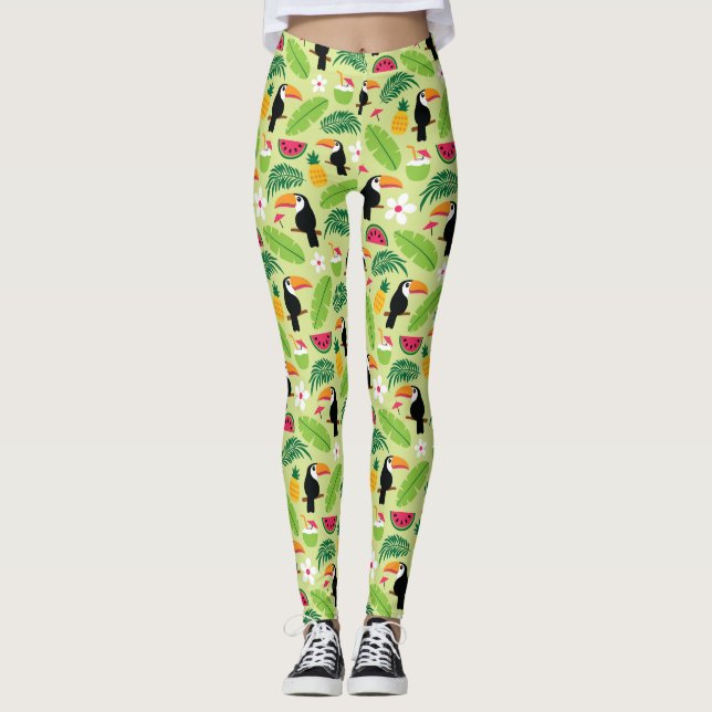 Leggings Verano Tropical Turco (Anverso)