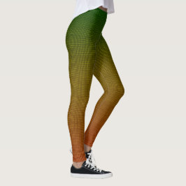Leggings Verdant Forest Blend: Textura de Tejido