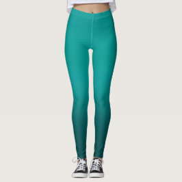 Leggings Verde azulado turquesa