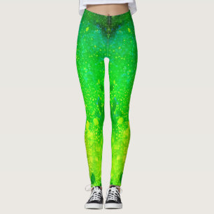 Leggings Verde de hojalata